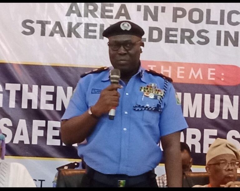 Police-community town hall in Lagos